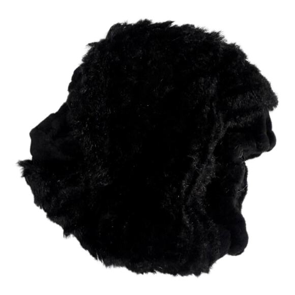 American Girl Rebecca Winter Coat & Muff Black Faux Fur Holiday Jacket Set Box - Picture 3 of 9